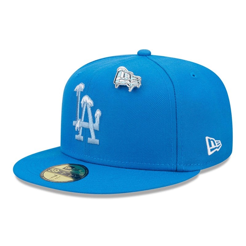 59fifty New Era La Dodgers Day Fitted Gorras Azules | ZW3681420