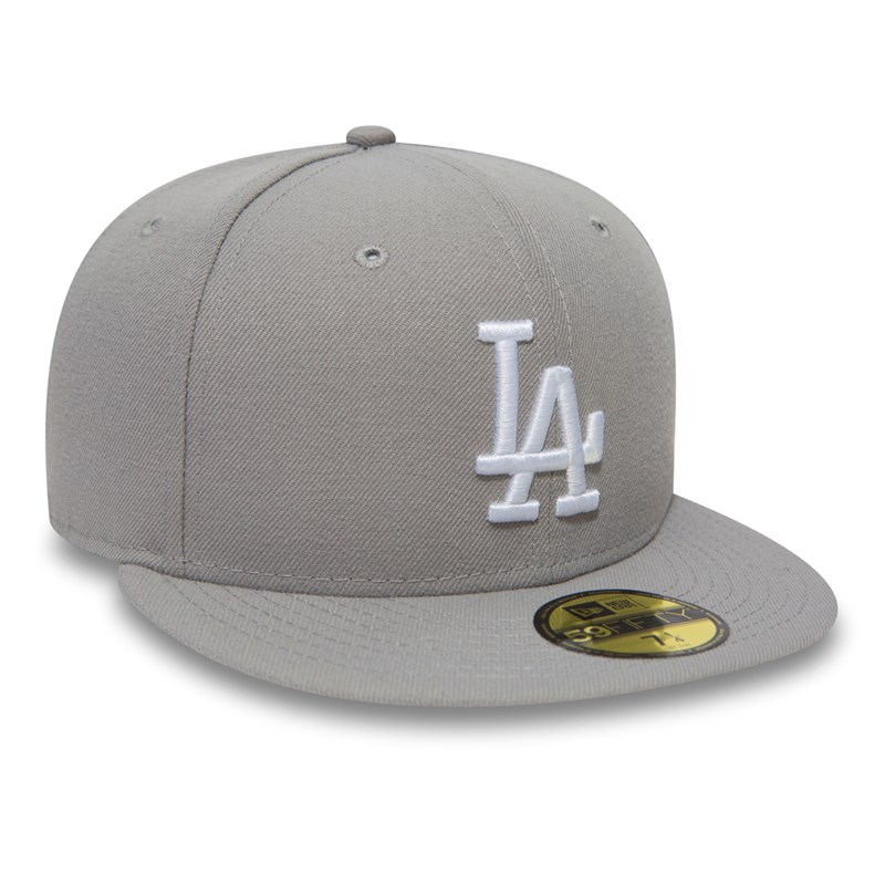 59fifty New Era La Dodgers Essential Gorras Grises | GY6308174