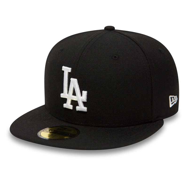 59fifty New Era La Dodgers Essential Gorras Negros | IR3759842