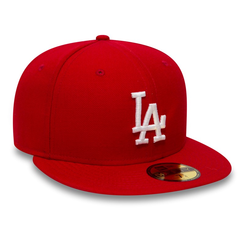 59fifty New Era La Dodgers Essential Gorras Rojos | MT8210746