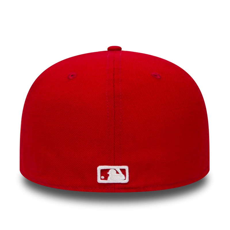 59fifty New Era La Dodgers Essential Gorras Rojos | MT8210746