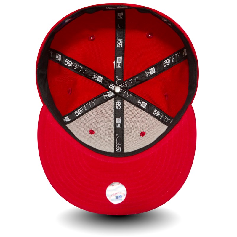 59fifty New Era La Dodgers Essential Gorras Rojos | MT8210746