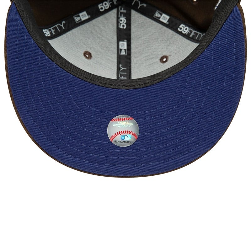 59fifty New Era La Dodgers Fall Colours Fitted Gorras Marrom | PC6208314