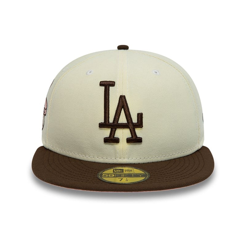 59fifty New Era La Dodgers Fitted Gorras Blancos | AD5914086