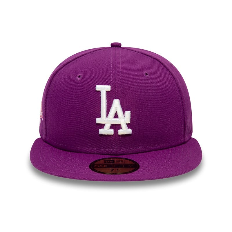 59fifty New Era La Dodgers Fitted Gorras Morados | PY4780635