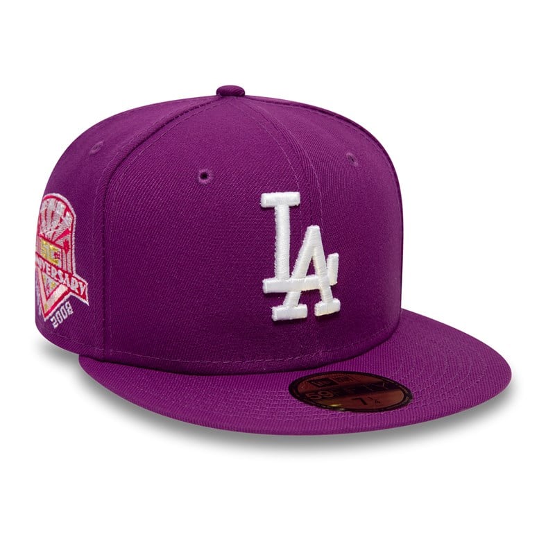 59fifty New Era La Dodgers Fitted Gorras Morados | PY4780635