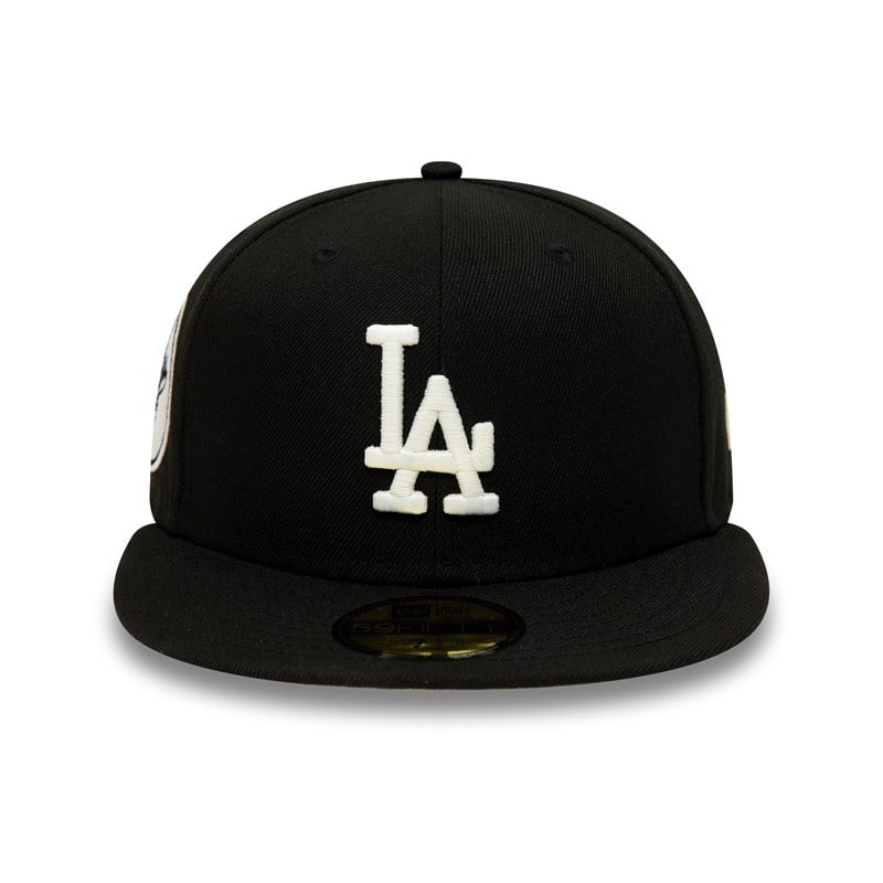 59fifty New Era La Dodgers Glow In The Fitted Gorras Negros | KU1296473