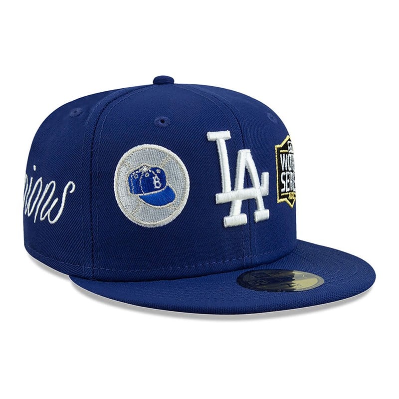 59fifty New Era La Dodgers Historic Champs Fitted Gorras Azules | JR1687094