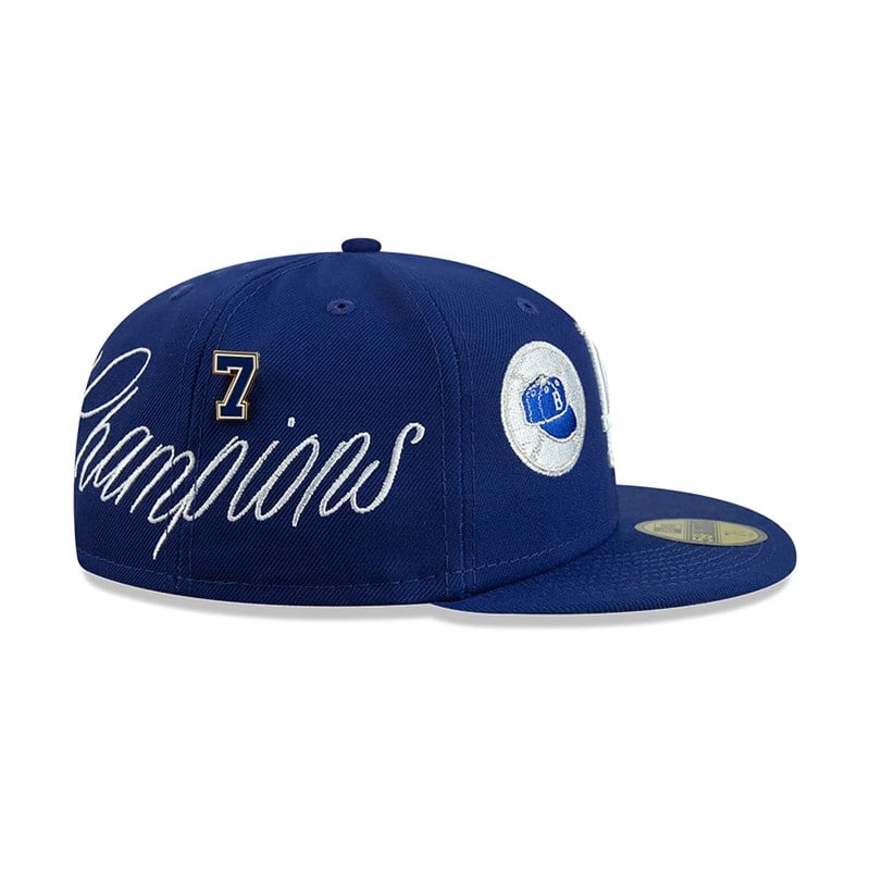 59fifty New Era La Dodgers Historic Champs Fitted Gorras Azules | JR1687094