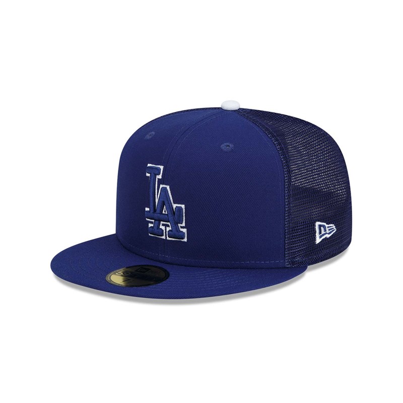 59fifty New Era La Dodgers MLB Batting Practice Gorras Azules | SD3654287