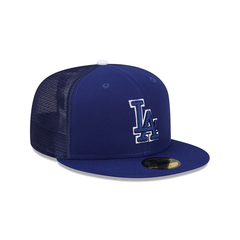 59fifty New Era La Dodgers MLB Batting Practice Gorras Azules | SD3654287