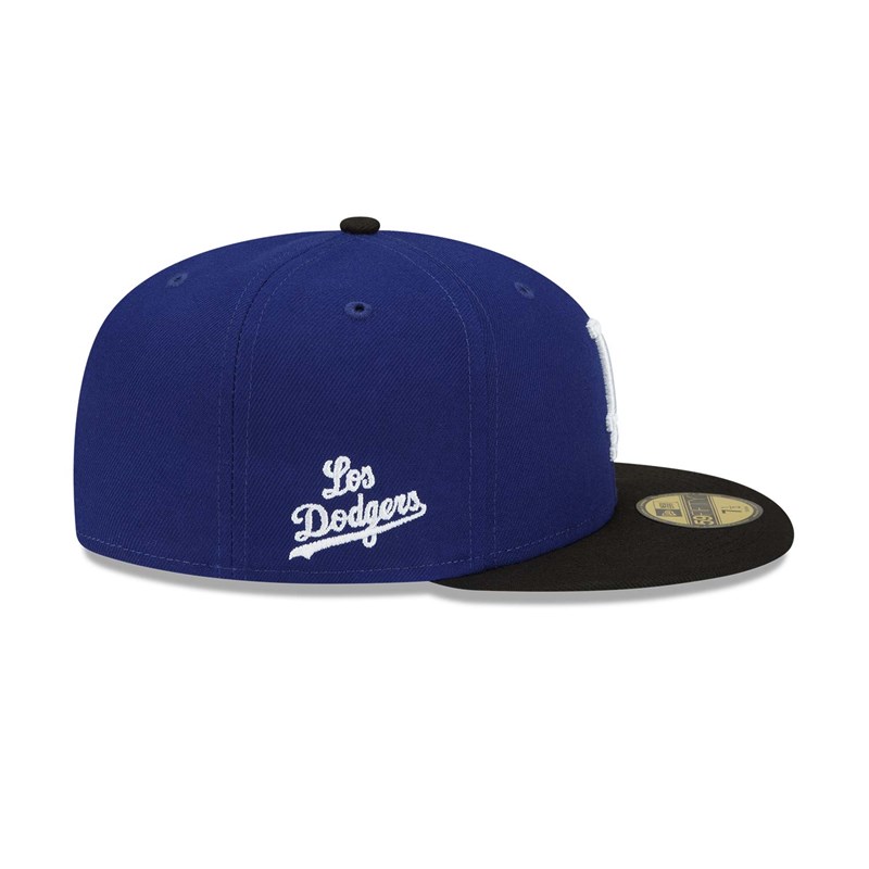 59fifty New Era La Dodgers MLB City Fitted Gorras Azules | ZQ2490835