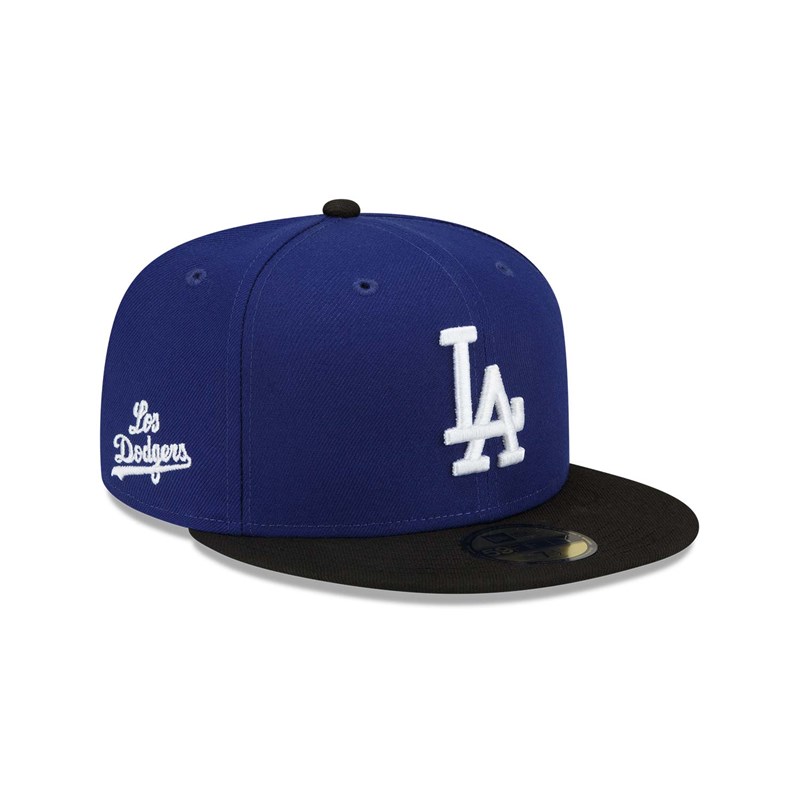 59fifty New Era La Dodgers MLB City Fitted Gorras Azules | ZQ2490835