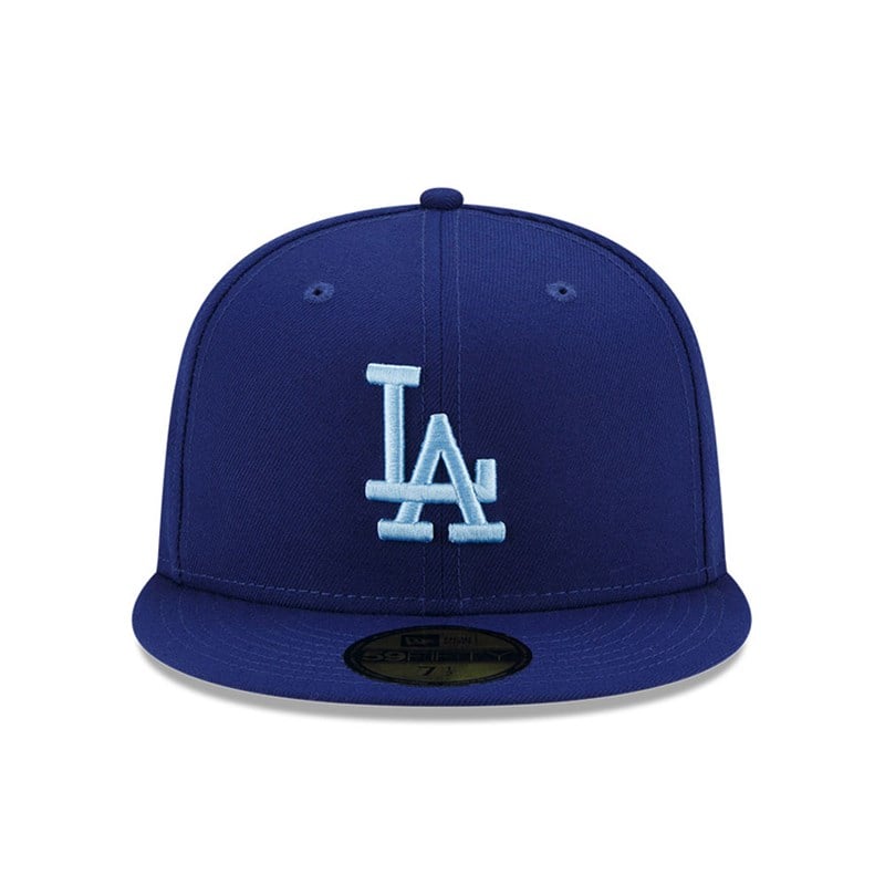 59fifty New Era La Dodgers MLB Cloud Fitted Gorras Azules | PT6701243