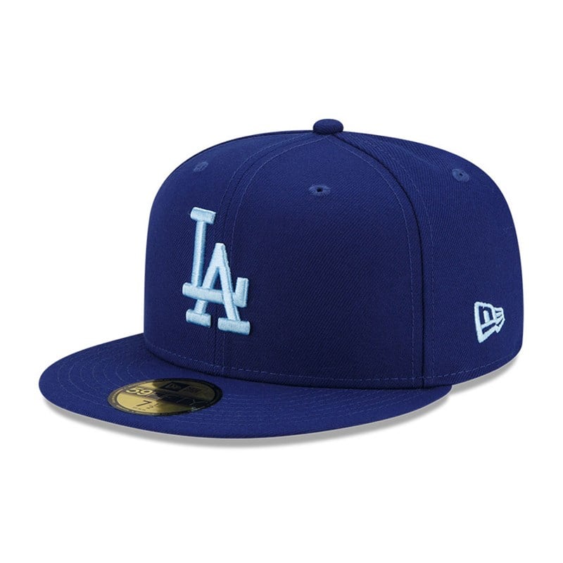 59fifty New Era La Dodgers MLB Cloud Fitted Gorras Azules | PT6701243