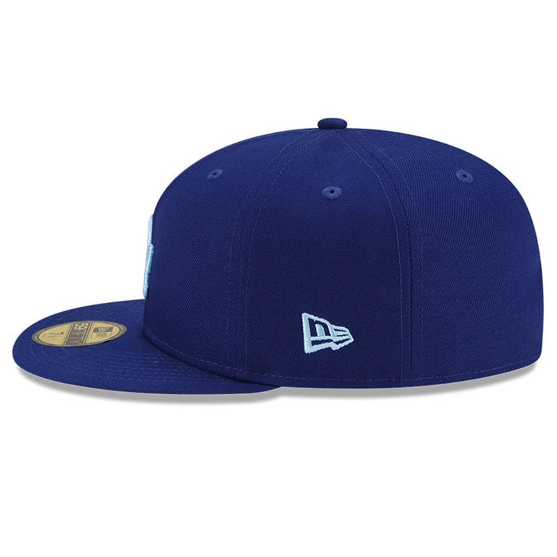 59fifty New Era La Dodgers MLB Cloud Fitted Gorras Azules | PT6701243