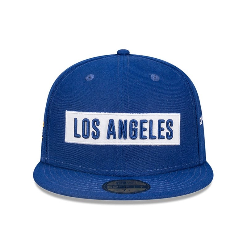 59fifty New Era La Dodgers MLB Fan Pack Fitted Gorras Azules | RW2016748