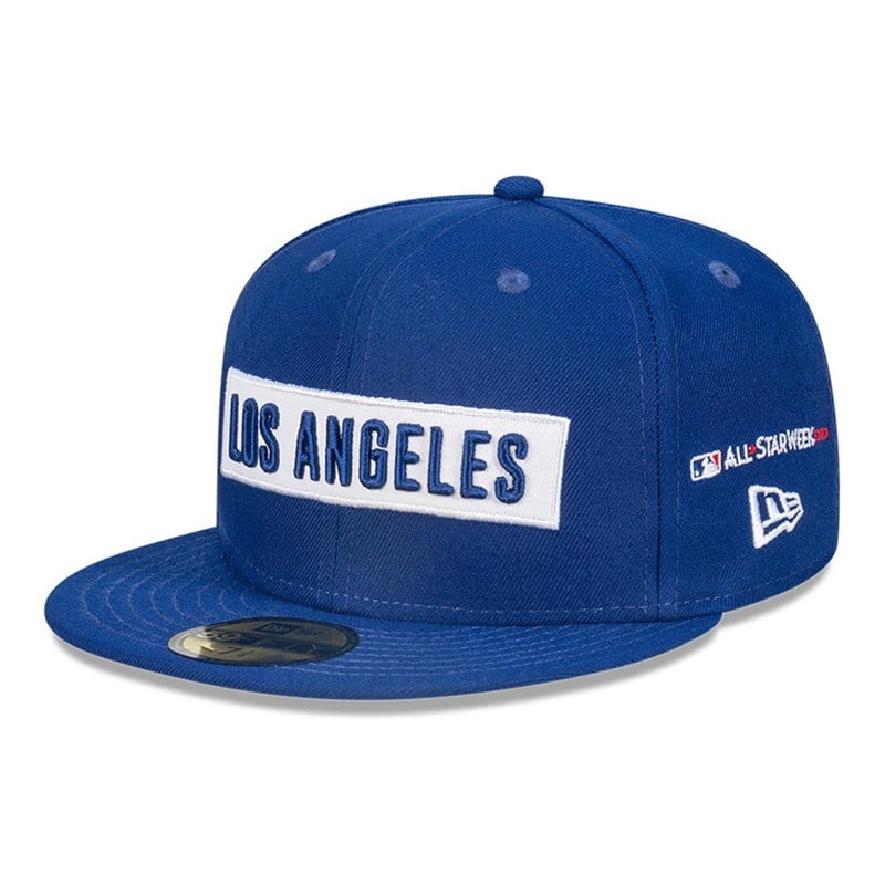 59fifty New Era La Dodgers MLB Fan Pack Fitted Gorras Azules | RW2016748