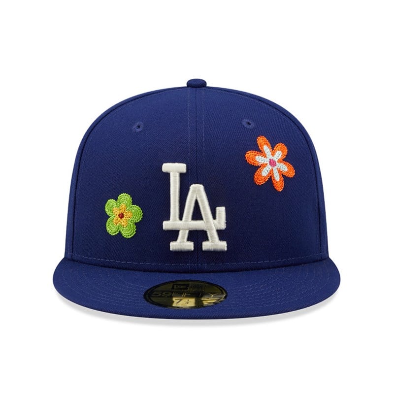 59fifty New Era La Dodgers MLB Fitted Gorras Azules | GU8356024