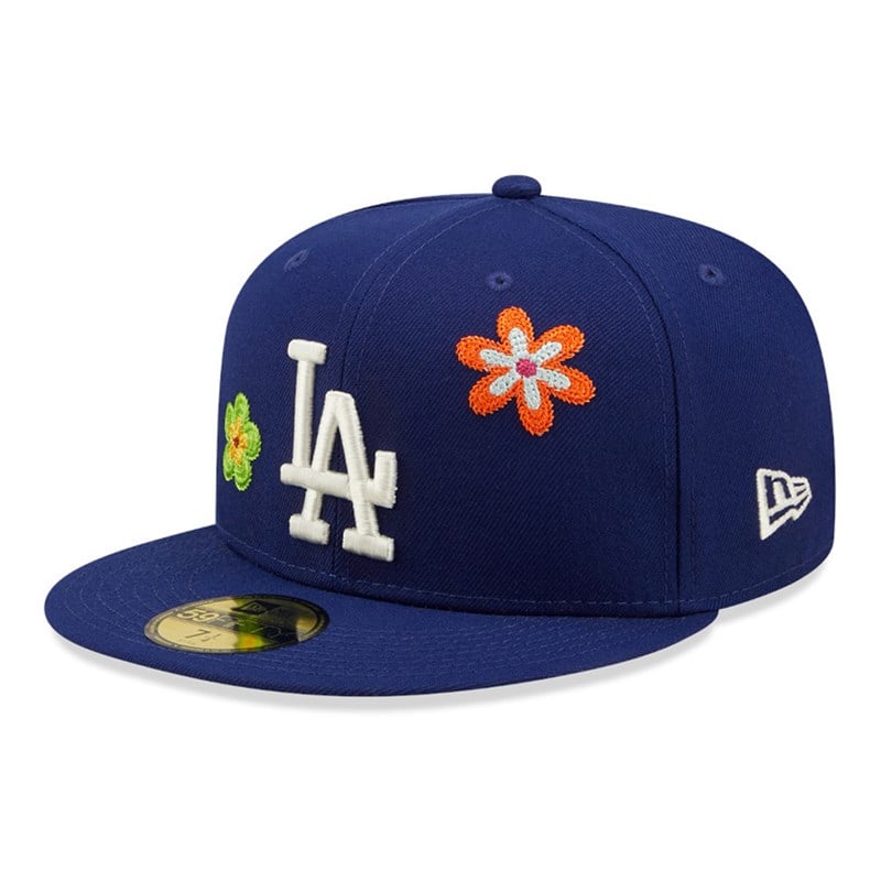 59fifty New Era La Dodgers MLB Fitted Gorras Azules | GU8356024