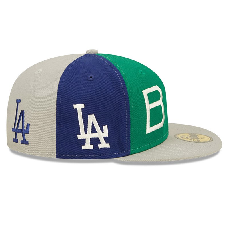 59fifty New Era La Dodgers MLB Logo Pinwheel Fitted Gorras Multi | BV0712694