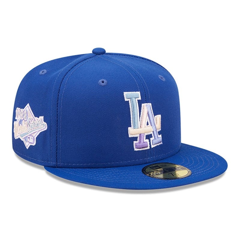 59fifty New Era La Dodgers MLB Nightbreak Team Fitted Gorras Azules | YC9531027