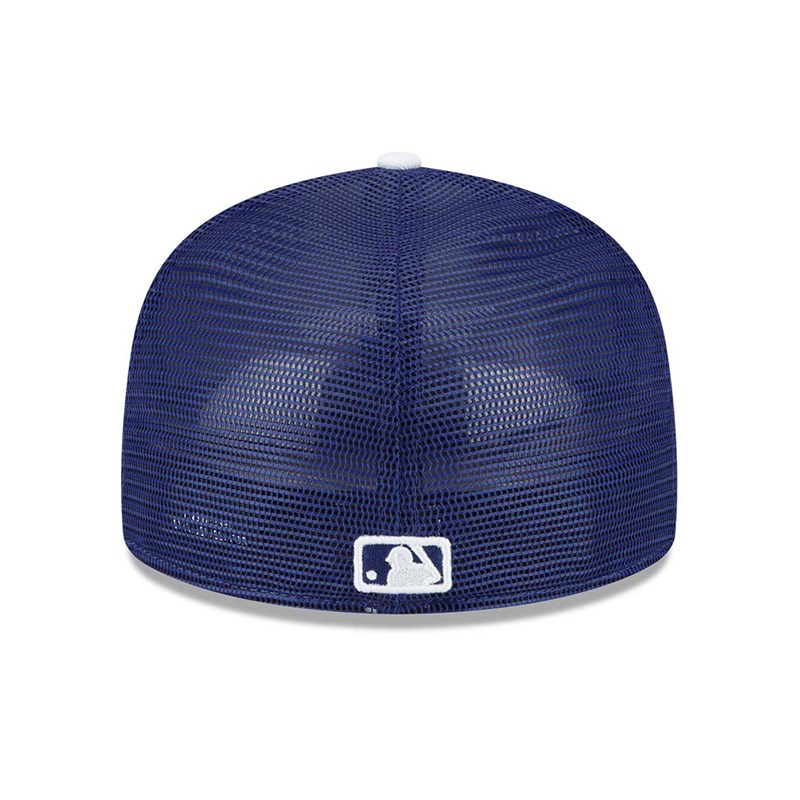 59fifty New Era La Dodgers MLB Spring Entrenamiento Fitted Gorras Azules | NB6287401