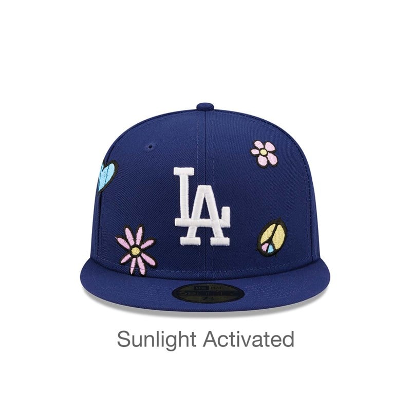 59fifty New Era La Dodgers MLB Sunlight Pop Gorras Azules | CT8209135