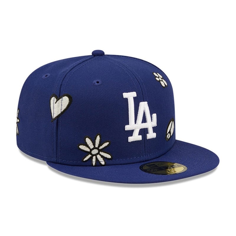 59fifty New Era La Dodgers MLB Sunlight Pop Gorras Azules | CT8209135