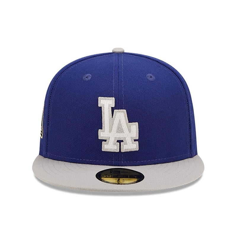 59fifty New Era La Dodgers Ne Letterman Fitted Gorras Azules | HI5490738