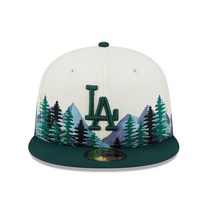 59fifty New Era La Dodgers Outdoor Fitted Blancos | BQ1243765