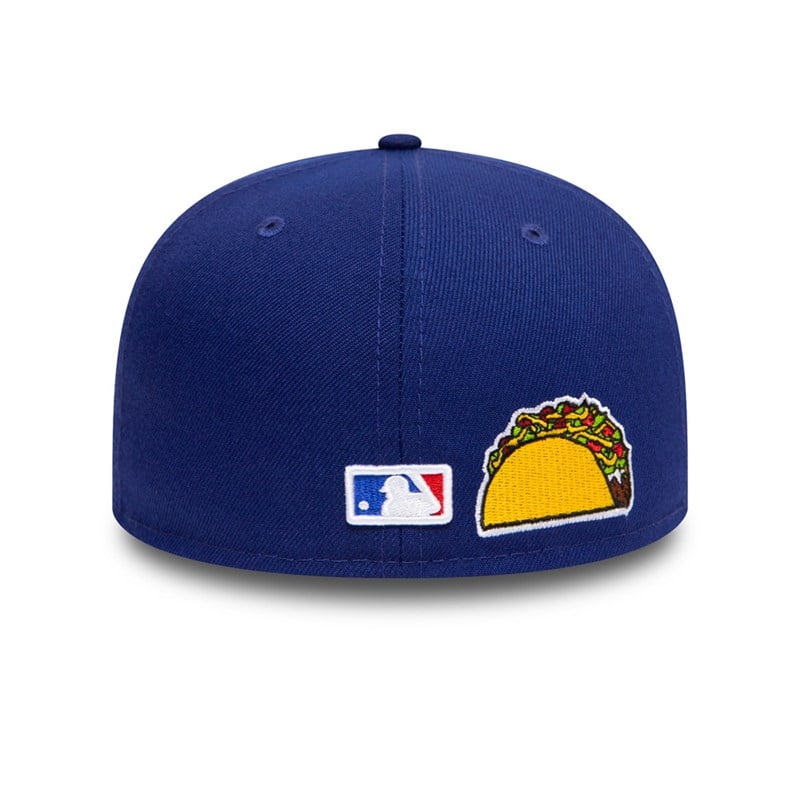 59fifty New Era La Dodgers Palm Taco Fitted Gorras Azules | HM8745169