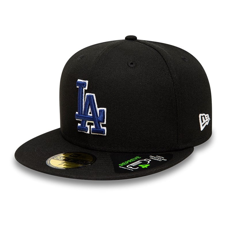 59fifty New Era La Dodgers Repreve Gorras Negros | PK8436752