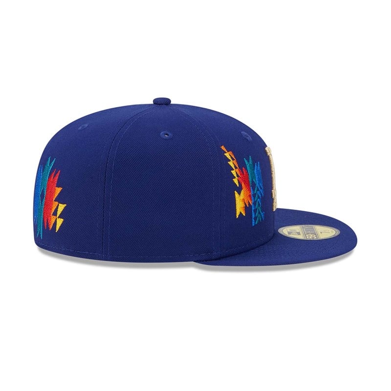 59fifty New Era La Dodgers Southwestern Fitted Gorras Azules | BW4653912