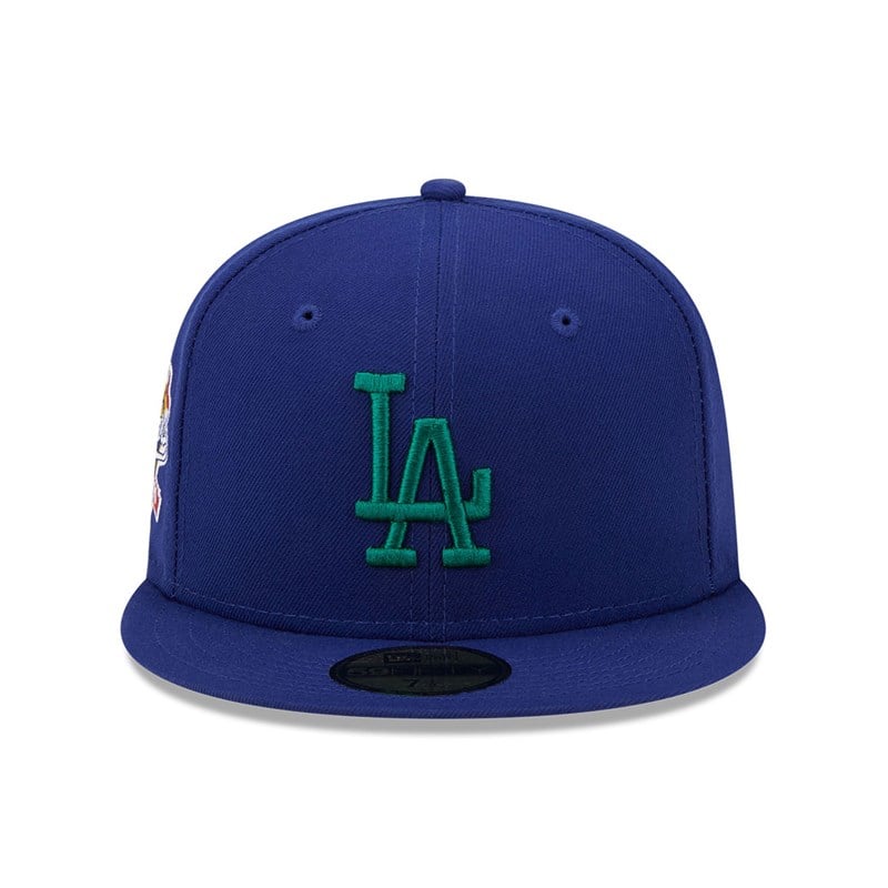 59fifty New Era La Dodgers State Tartan Fitted Gorras Azules | AI6103279