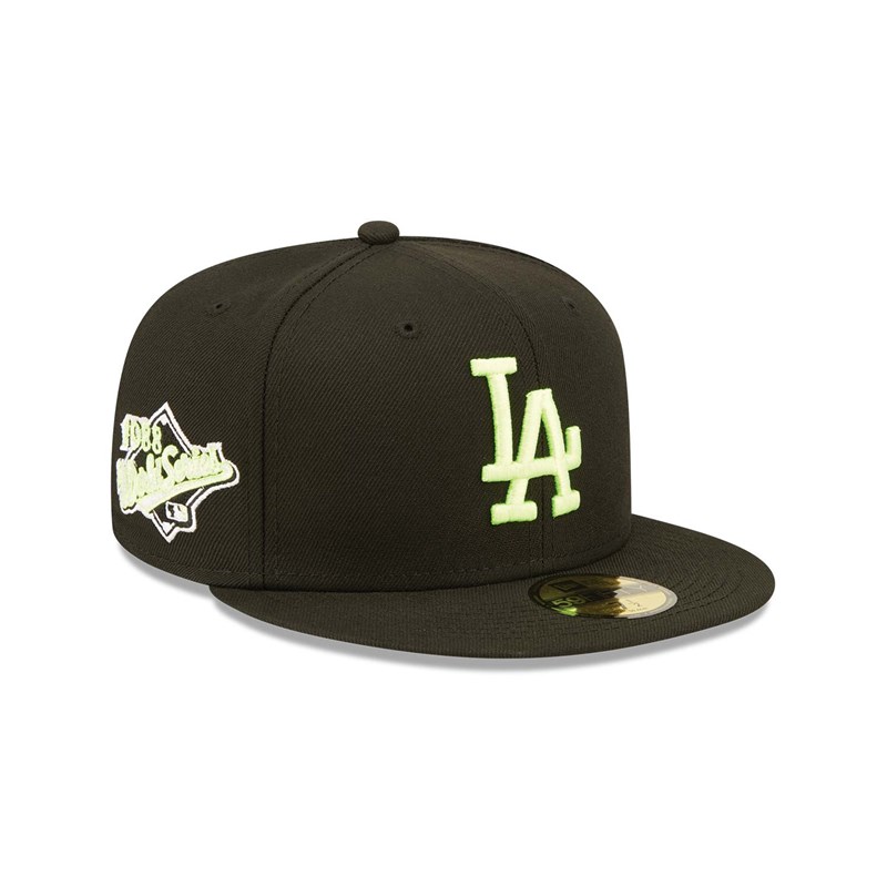 59fifty New Era La Dodgers Summer Pop Fitted Gorras Negros | UL9825360