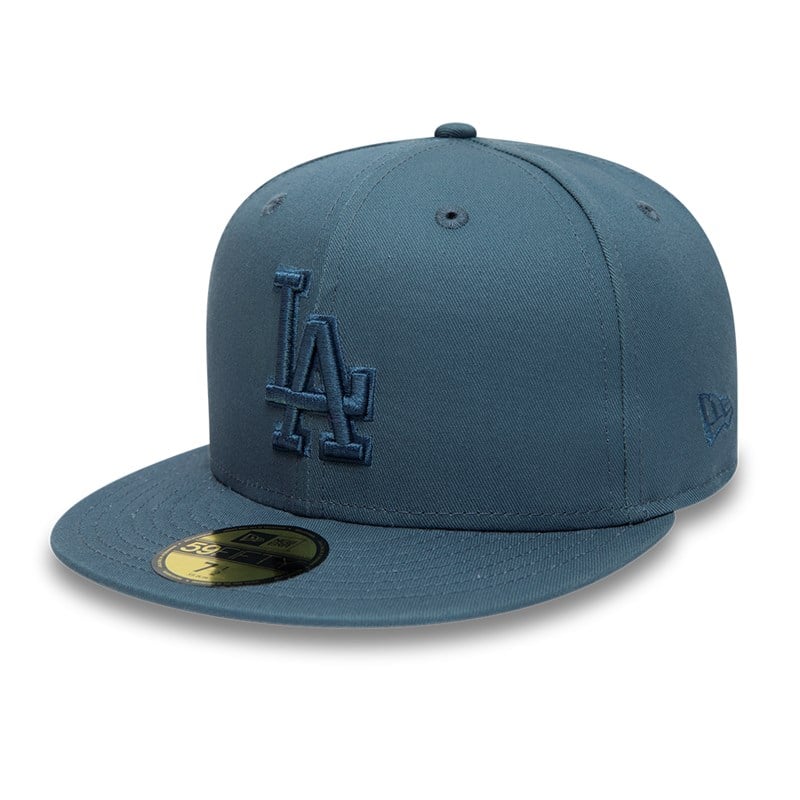 59fifty New Era La Dodgers World Series Tonal Fitted Gorras Azules | DC1536704