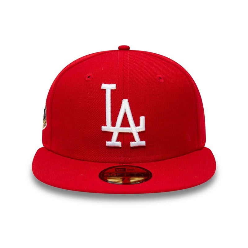 59fifty New Era La Dodgers World Series Fitted Gorras Rojos | PT4695721