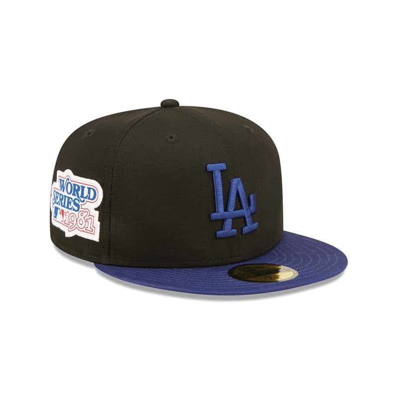 59fifty New Era La Dodgers World Series Fitted Gorras Negros | SM1694832