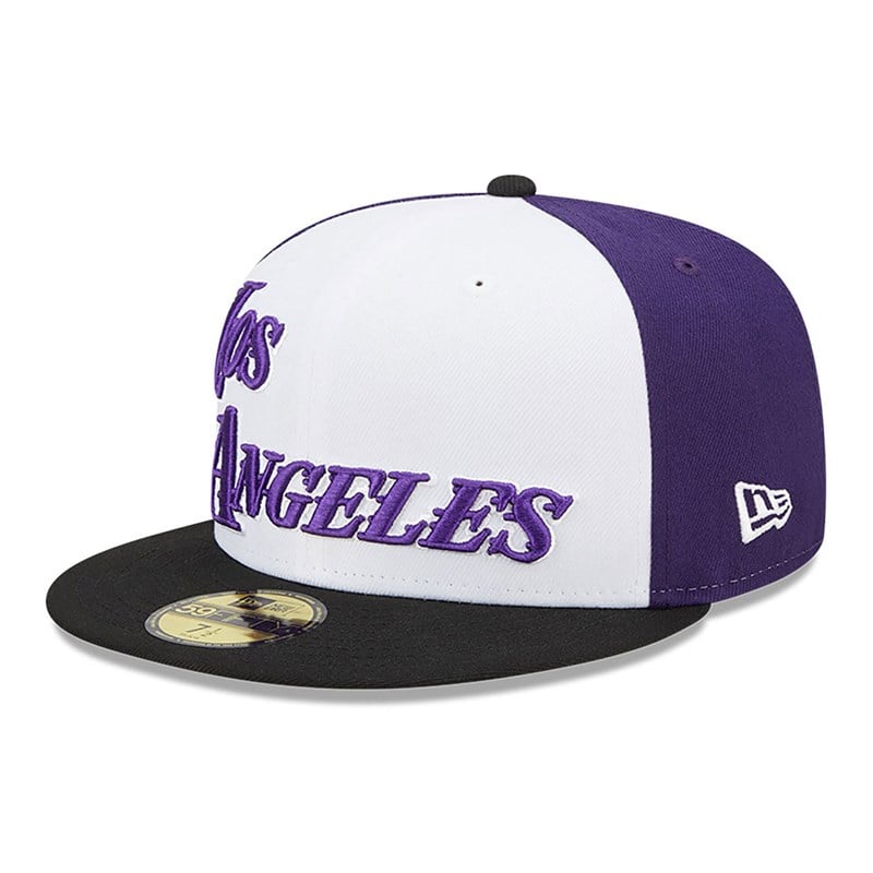 59fifty New Era La Lakers Authentics City Edition Fitted Gorras Blancos | KC6540231