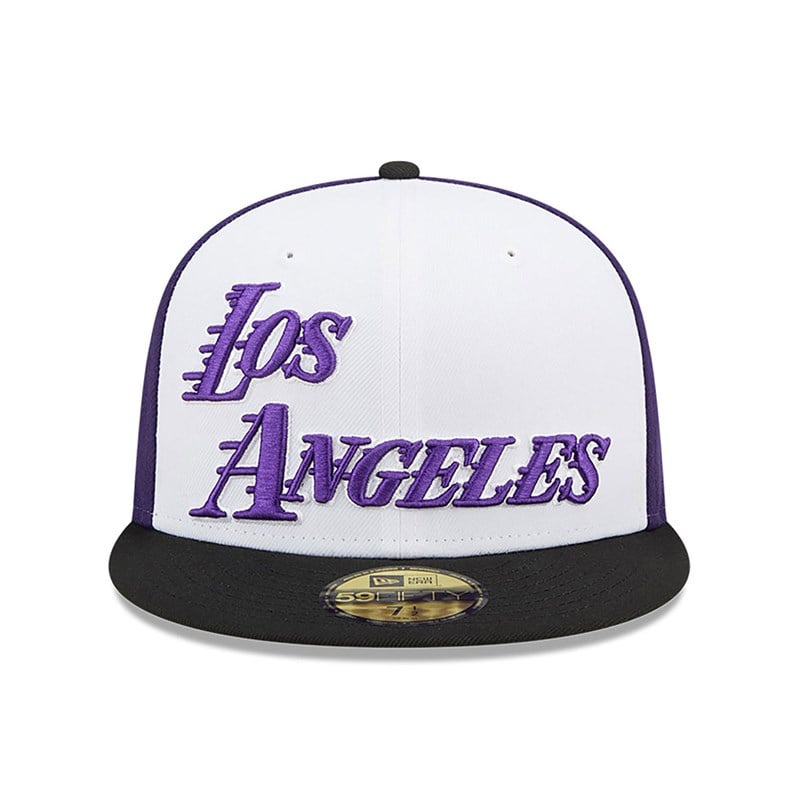 59fifty New Era La Lakers Authentics City Edition Fitted Gorras Blancos | KC6540231