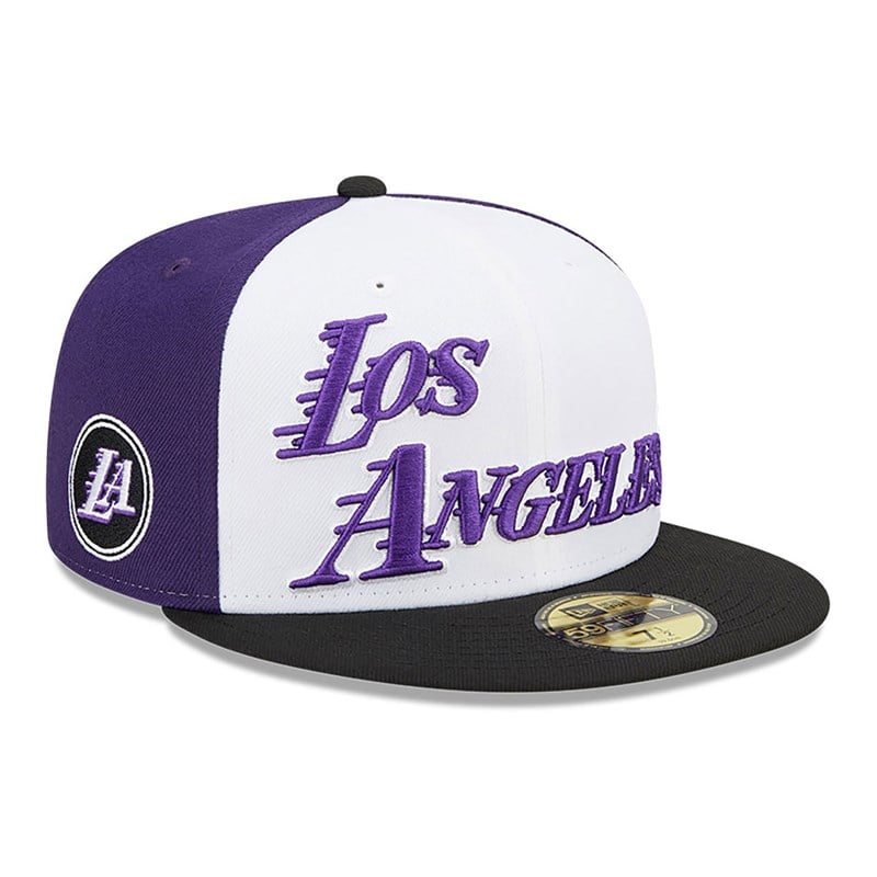 59fifty New Era La Lakers Authentics City Edition Fitted Gorras Blancos | KC6540231