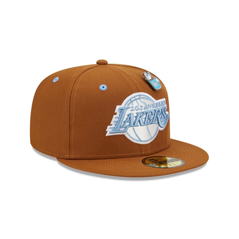 59fifty New Era La Lakers Hot Cocoa Fitted Gorras Marrom | WT2781356