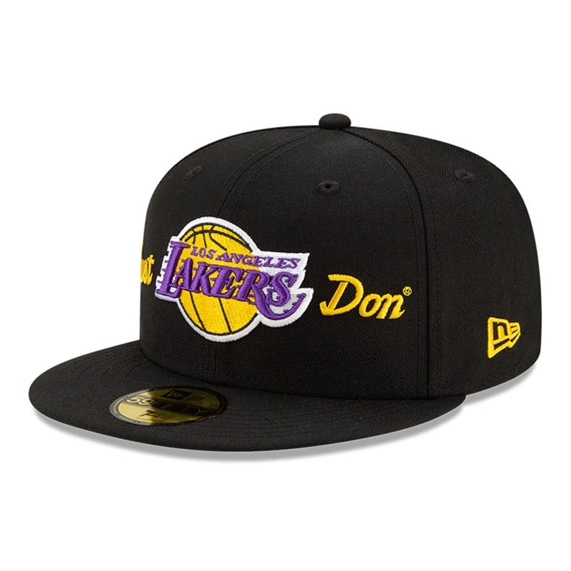 59fifty New Era La Lakers Just Don X NBA Gorras Negros | HG3218064