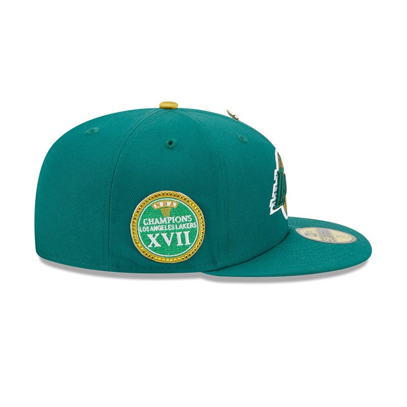 59fifty New Era La Lakers Max Bet Fitted Gorras Verdes | MC1769524