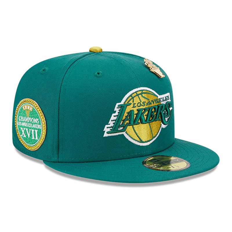 59fifty New Era La Lakers Max Bet Fitted Gorras Verdes | MC1769524