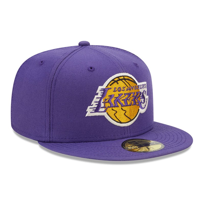 59fifty New Era La Lakers Twilight Fantasy Fitted Gorras Morados | BP0176394