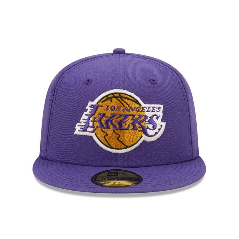 59fifty New Era La Lakers Twilight Fantasy Fitted Gorras Morados | BP0176394