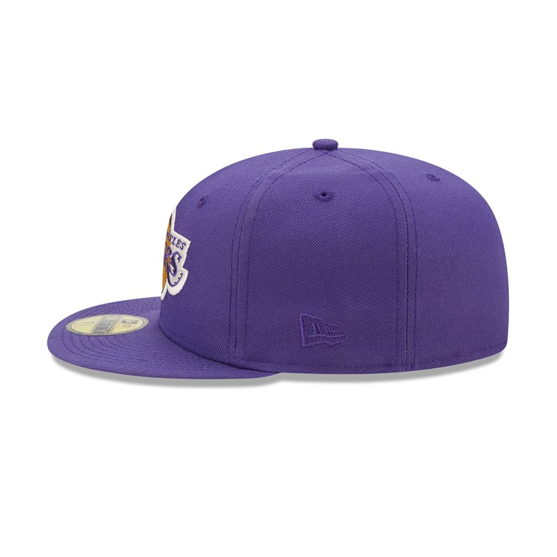 59fifty New Era La Lakers Twilight Fantasy Fitted Gorras Morados | BP0176394