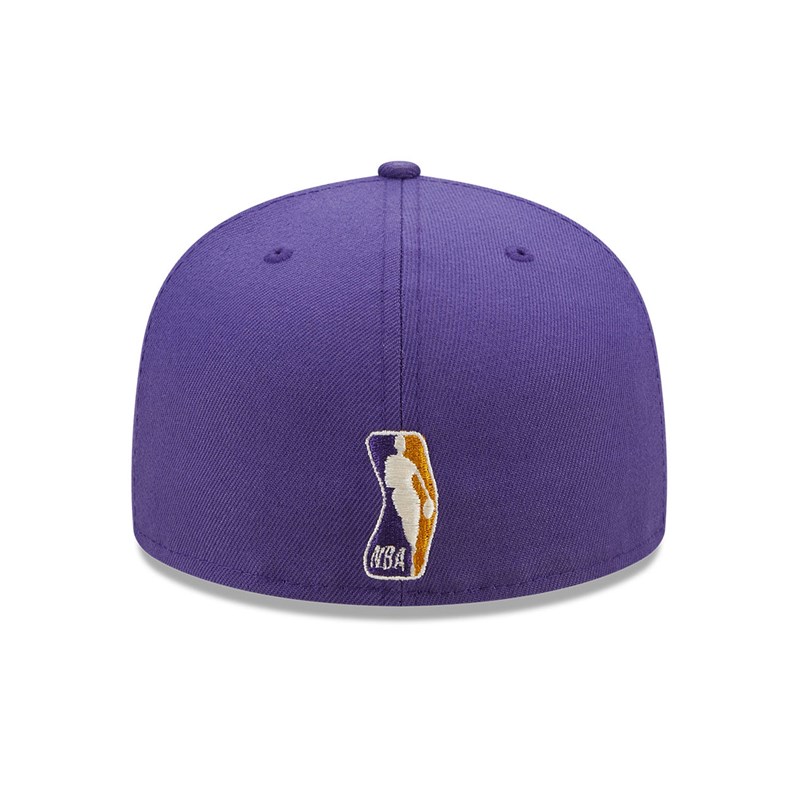 59fifty New Era La Lakers Twilight Fantasy Fitted Gorras Morados | BP0176394